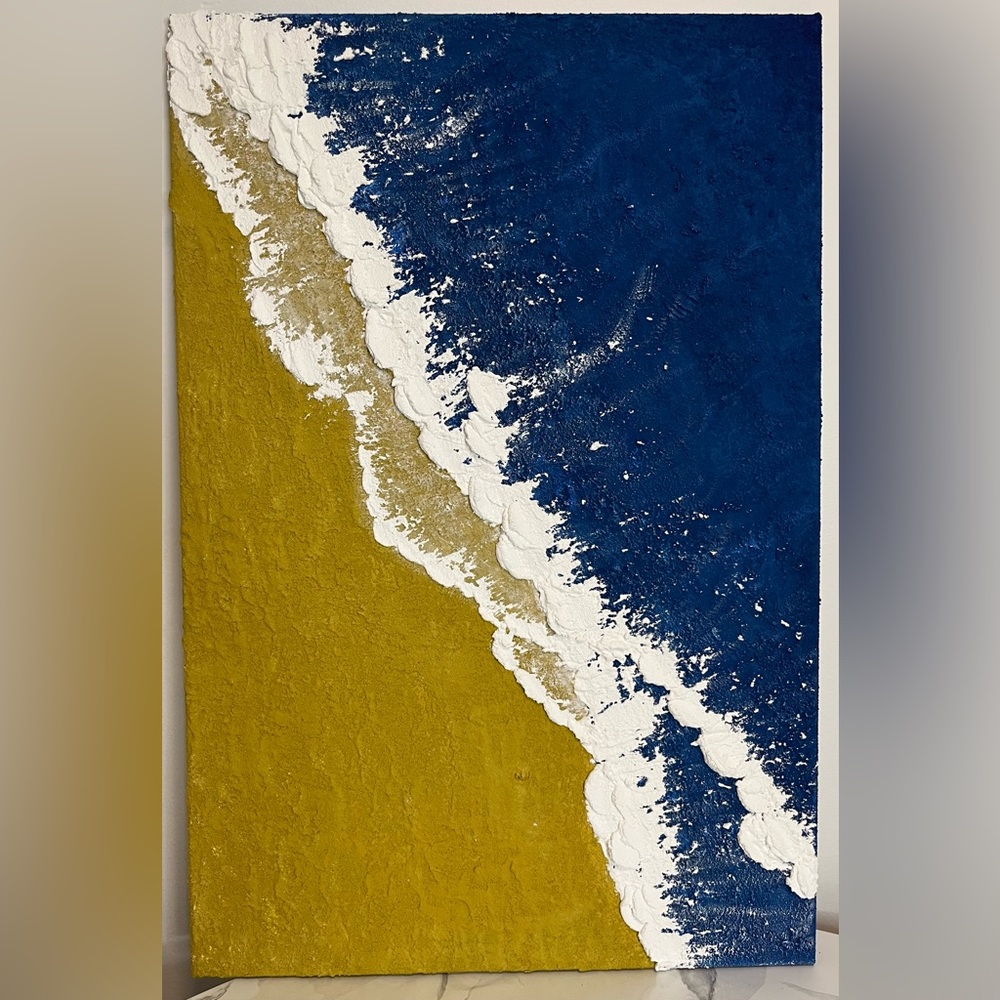 Painting “Waves of Hope”